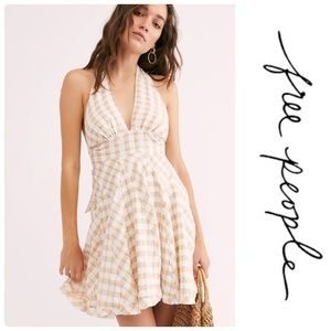 Free People Do The Twist halter sundress